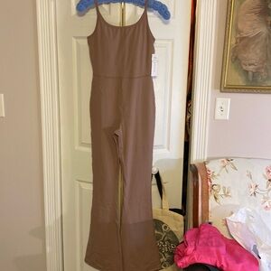 Flare Leg Yoga Jumpsuit